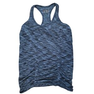 3/$15 Grey Heathered Cycling Tank Top with Rubber Grips Size Small